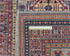 3x5 Gray Kazak Afghan Hand Knotted Geometric Wool Area Rug